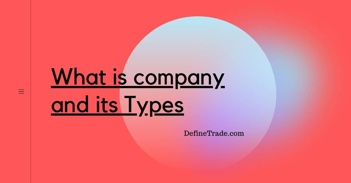 company types