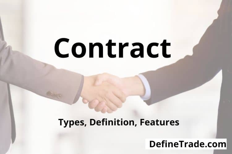 Types of Contract in business Definition Meaning Features