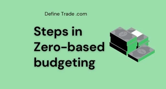 Steps in Zero-based budgeting